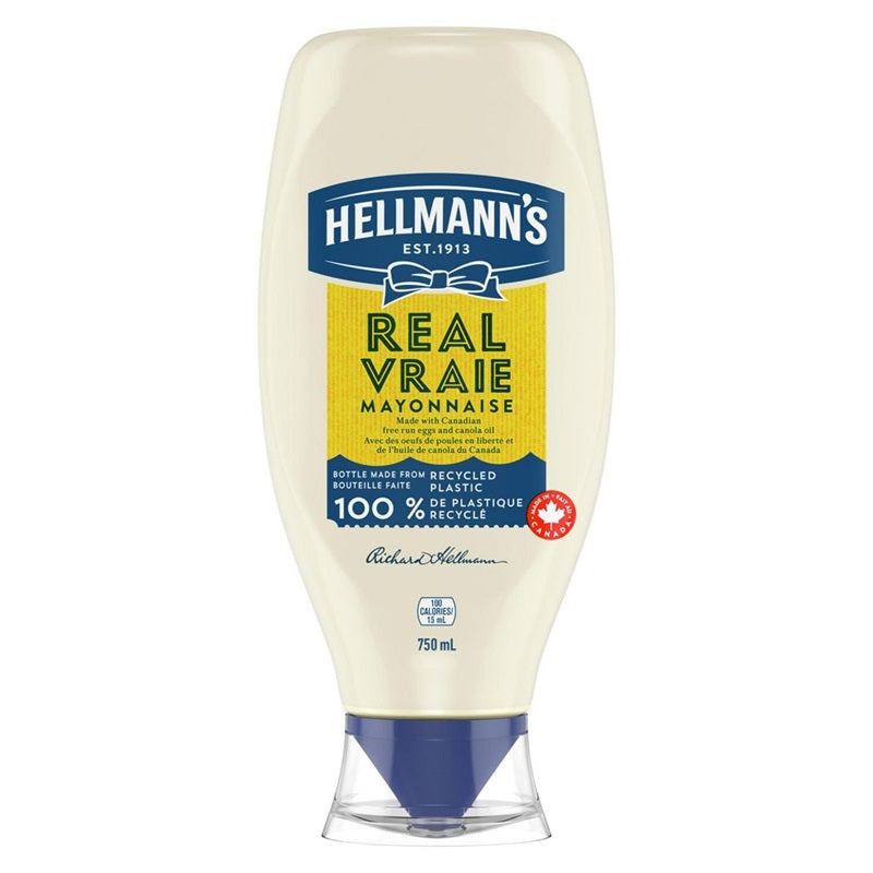 Hellmann's Real Mayonnaise (750ml)