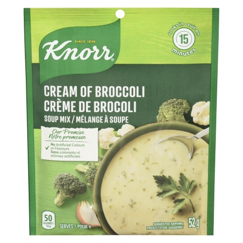 Knorr Cream Of Broccoli Soup Mix (52g)
