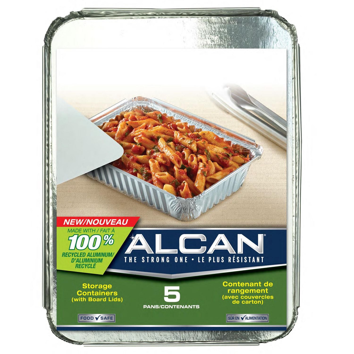 Alcan Aluminum Storage Pan 8"x 5"x2"(5PK)