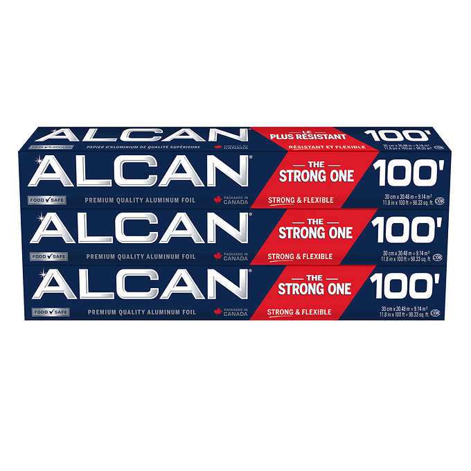 Alcan Aluminum Foil Wrap 30CMX30.48M (100's)