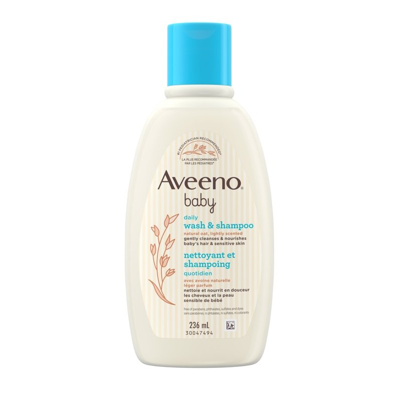 Aveeno Baby Lightly Scen Wash Shampoo (236ml)