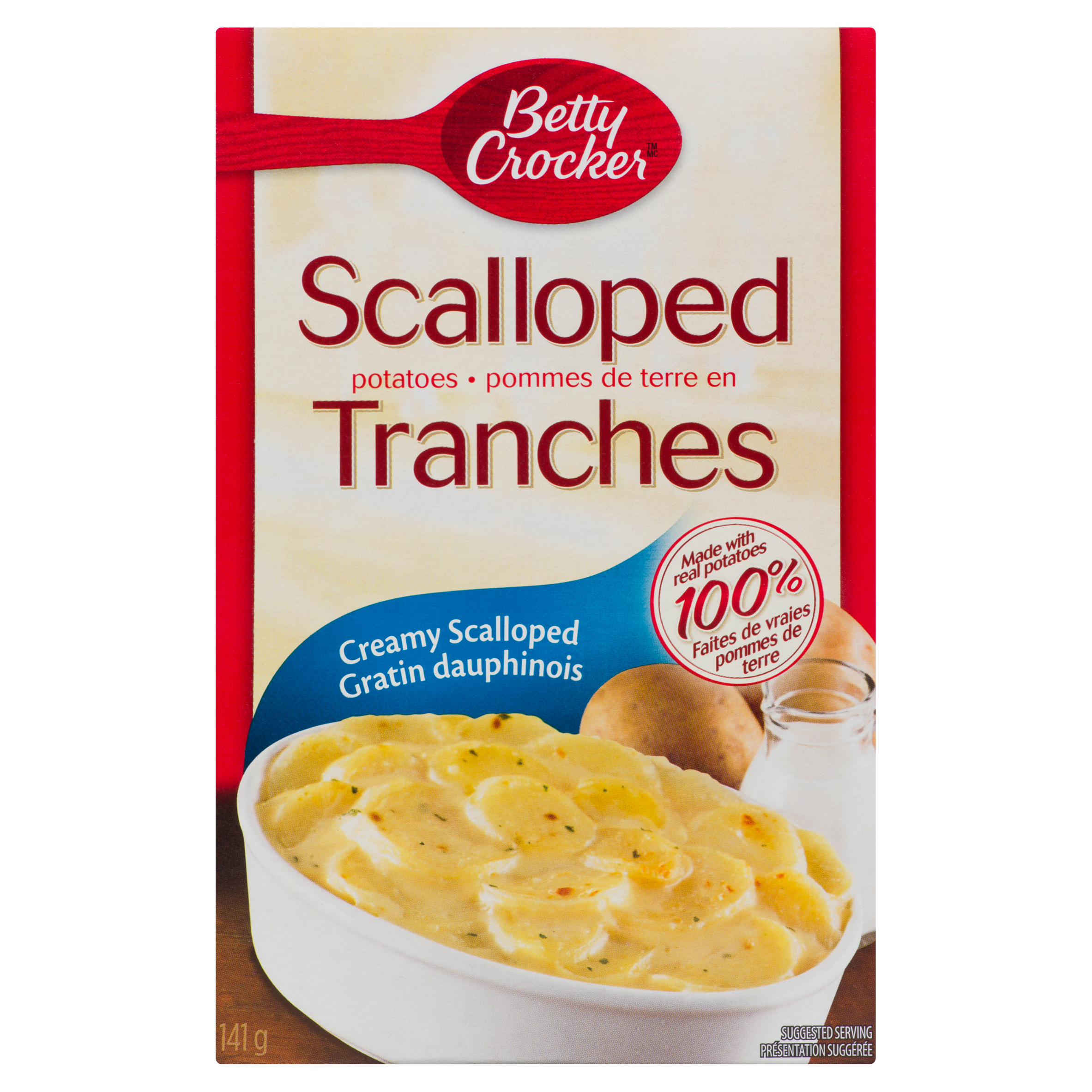 Betty C Scalloped Potatoes Creamy Scalloped (141g)