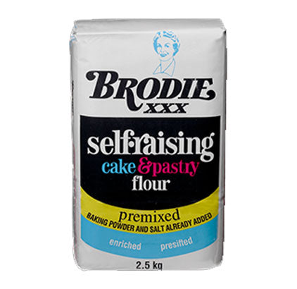 Brodie Self Raising Cake&Pastry Flour Large (2.5kg)