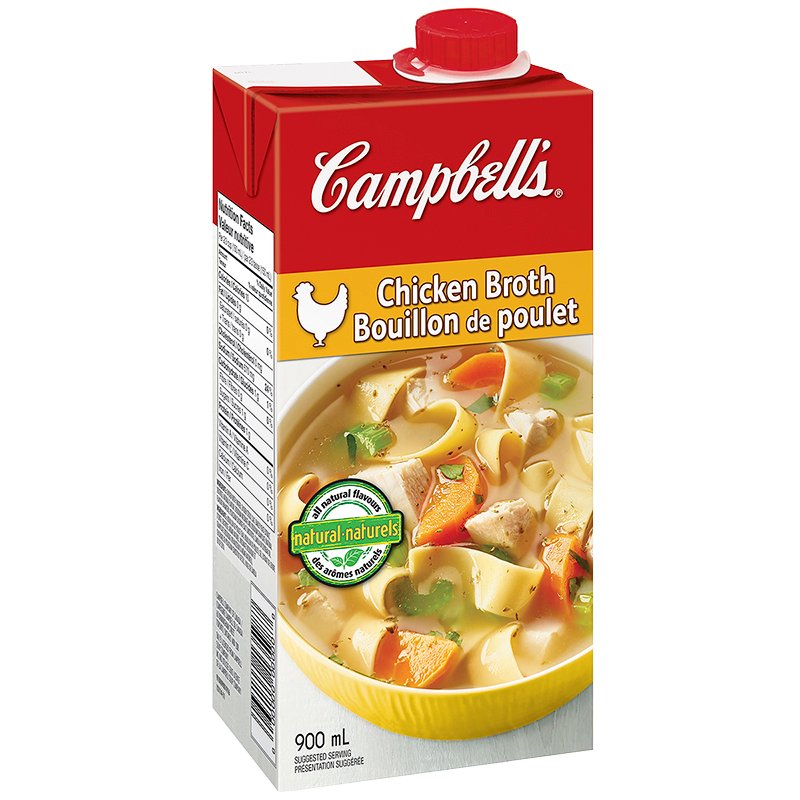 Campbell's Chicken Broth (900ml)