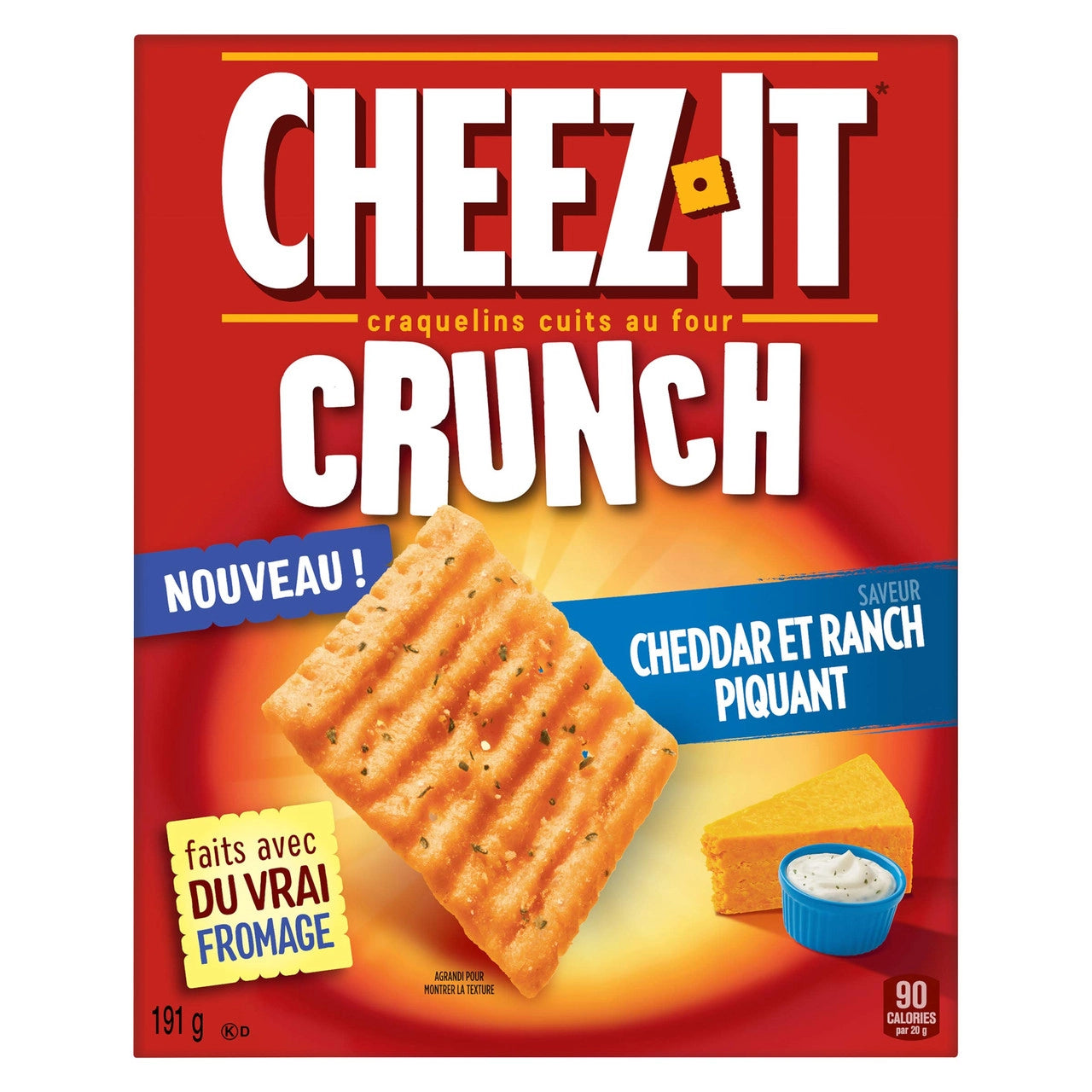 Cheez-It Crunch Cheddar Ranch (191g)
