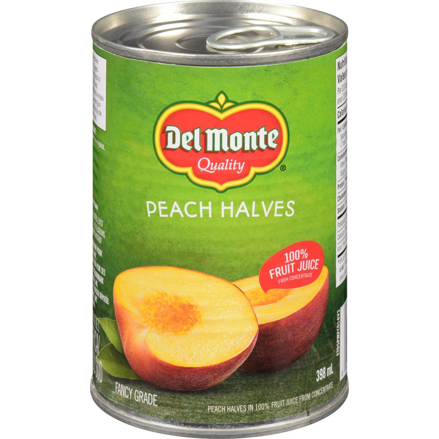 DM Peach Halves in Juice (398ml)