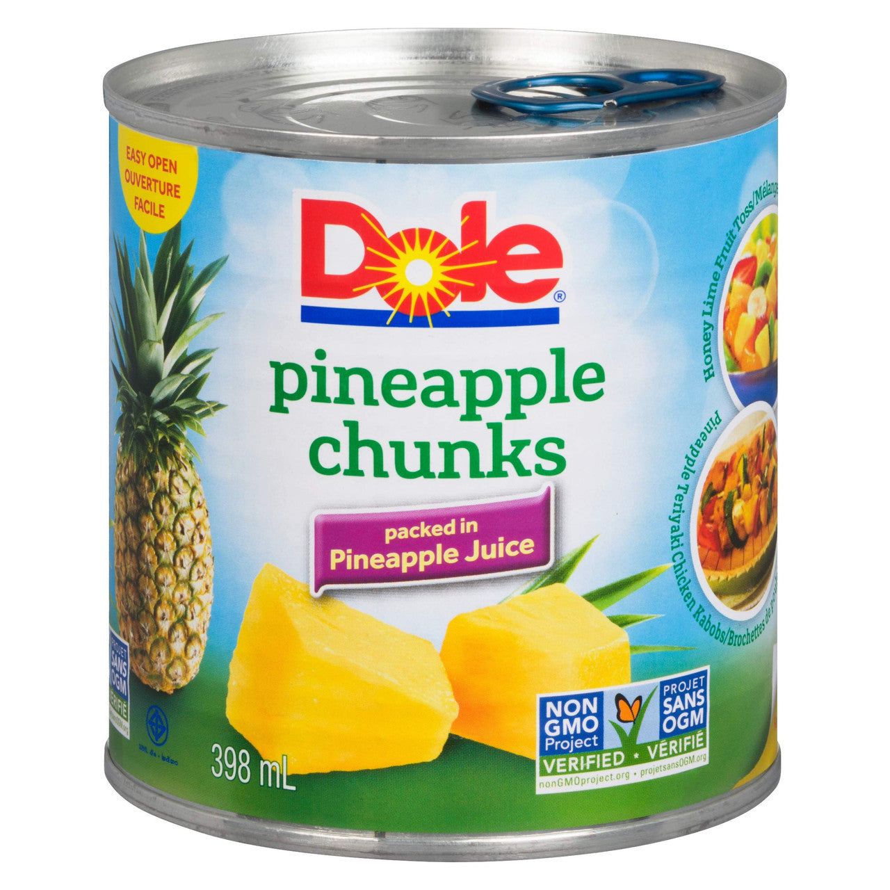 Dole Chunks Pineapple in Juice (398ml)