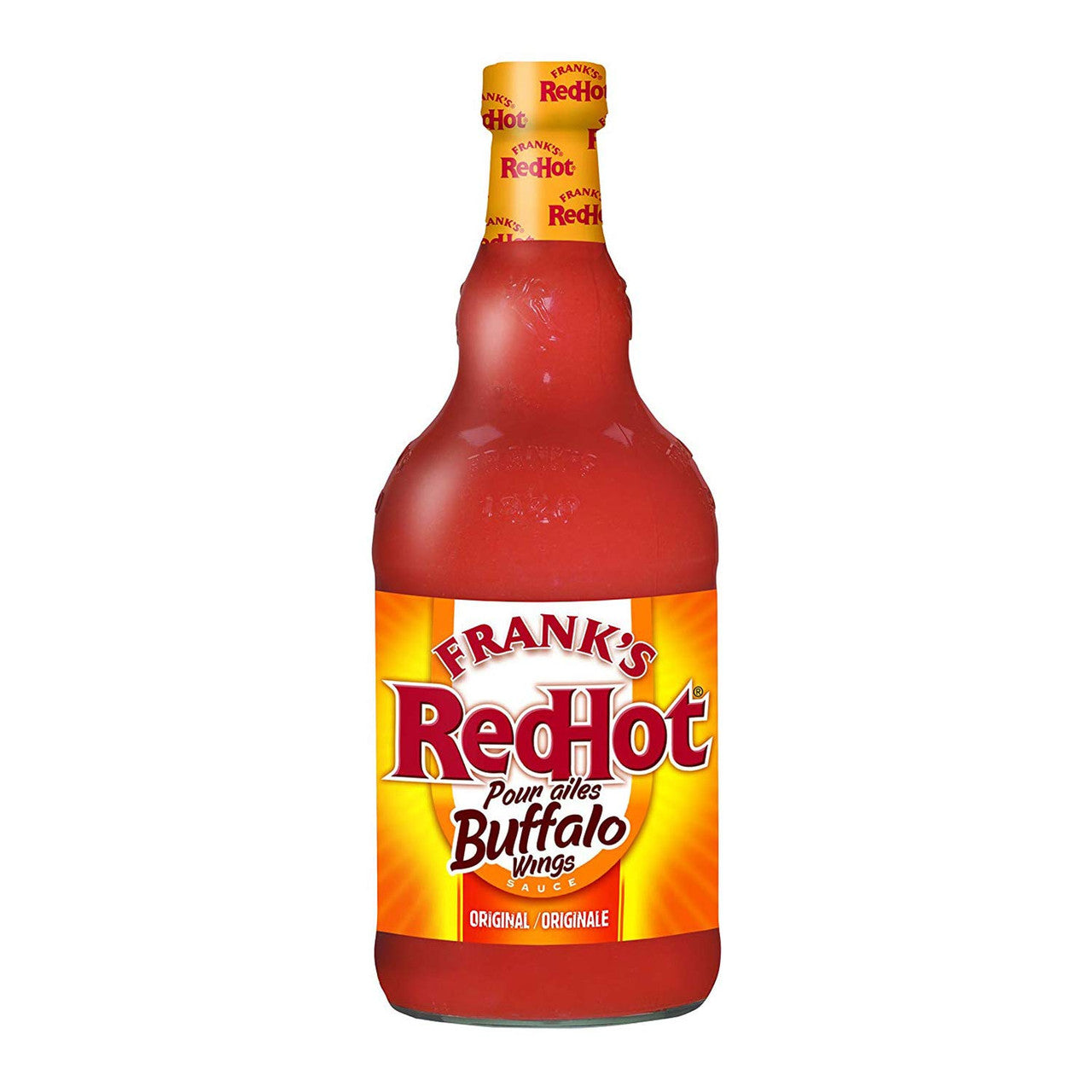 Sauce pour ailes de poulet Buffalo Redhot de Frank (354 ml)