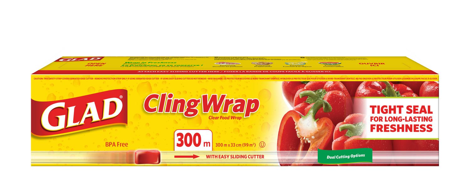 Glad Cling Wrap 300mx33cm (300m)