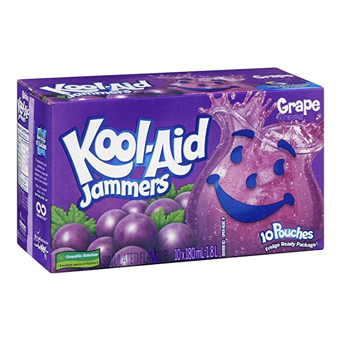 Kool-Aid Jammers Raisin (10x180ml)