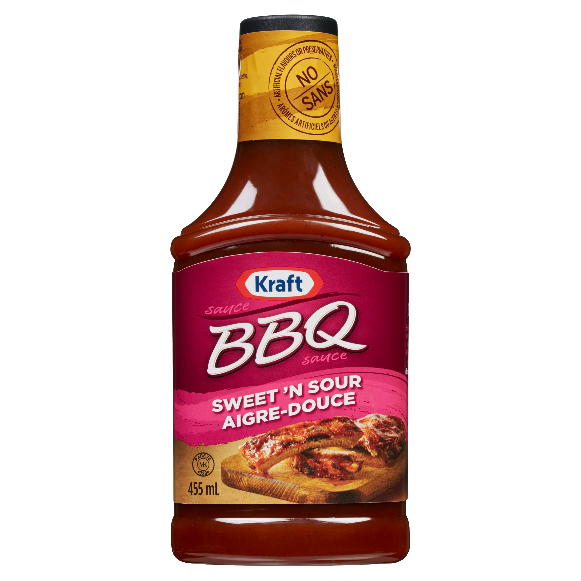 Kraft BBQ Sauce Sweet & Sour (455ml)