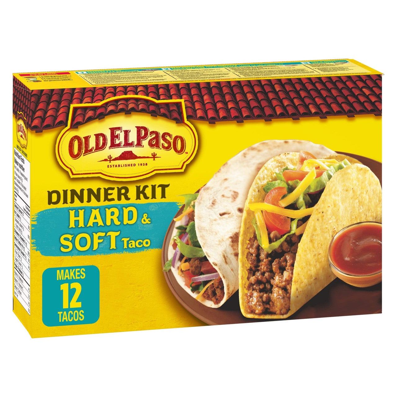 Old El Paso Dinner Kit Hard Soft Taco (340g)