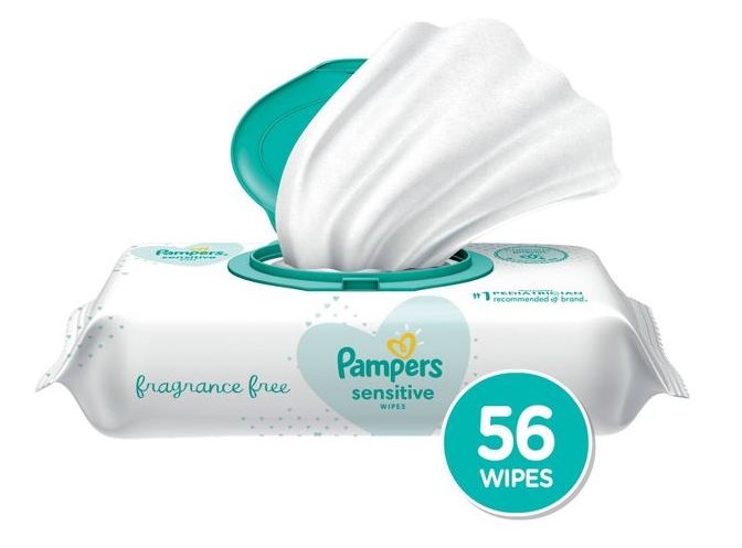 Pampers Baby Wipes Aqua Pure Sensitive (56s)