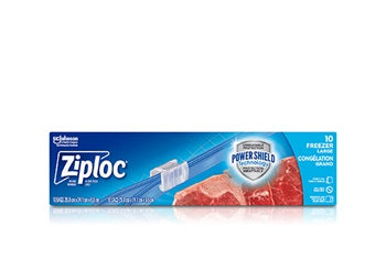 Ziploc Brand Slider bags Freezer Large (10ct)